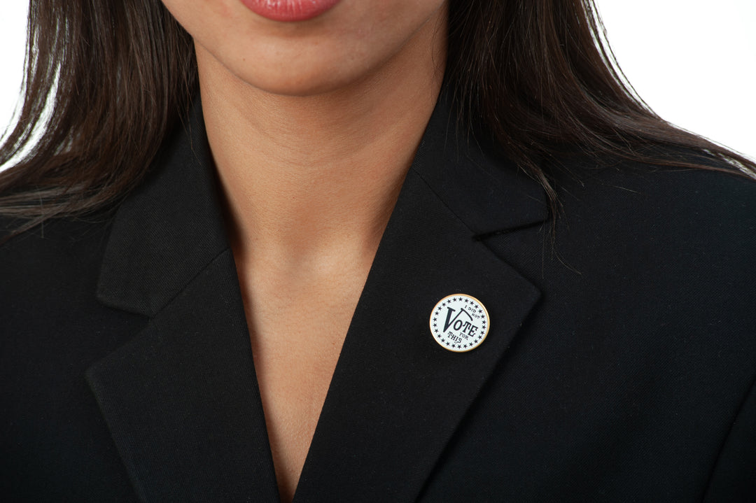 I Did Not Vote for This Lapel Pin