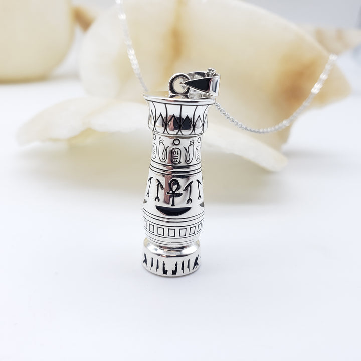 Egyptian Fortune Locket Necklace