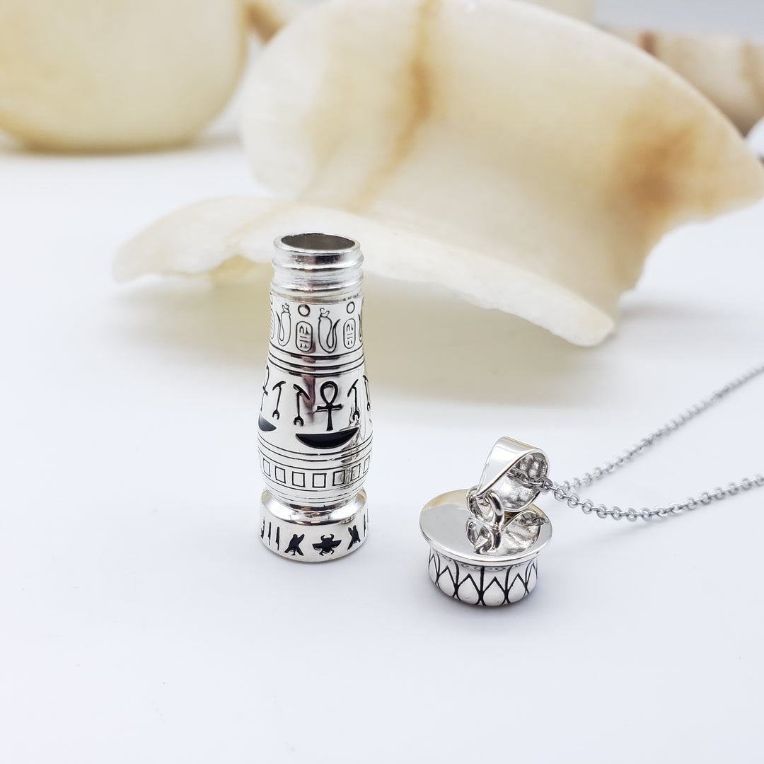 Egyptian Fortune Locket Necklace