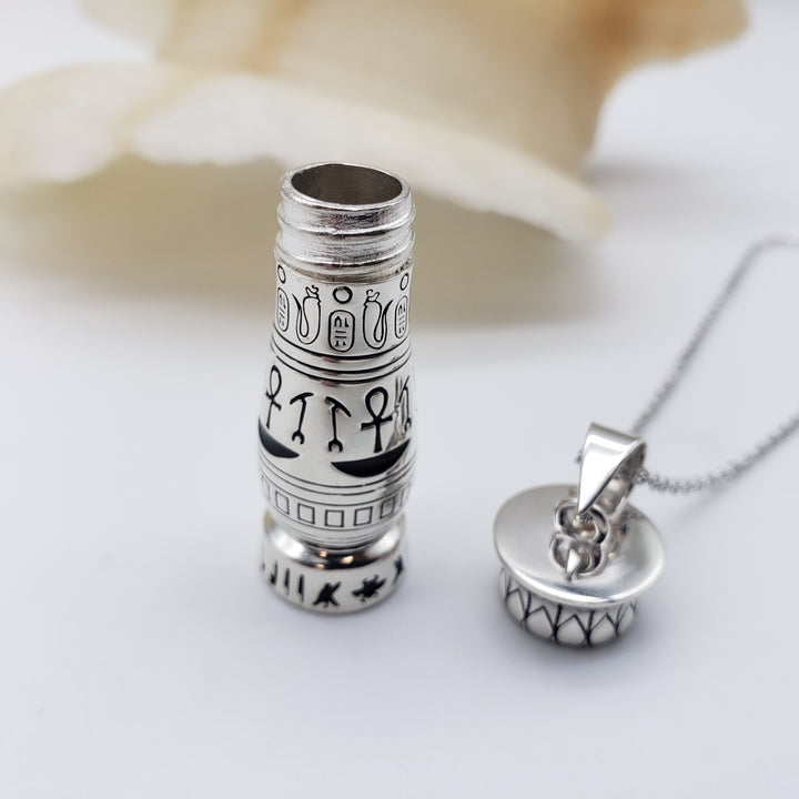 Egyptian Fortune Locket Necklace
