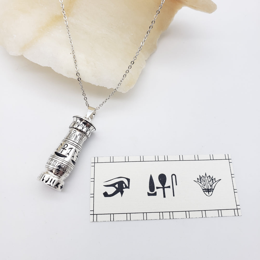 Egyptian Fortune Locket Necklace
