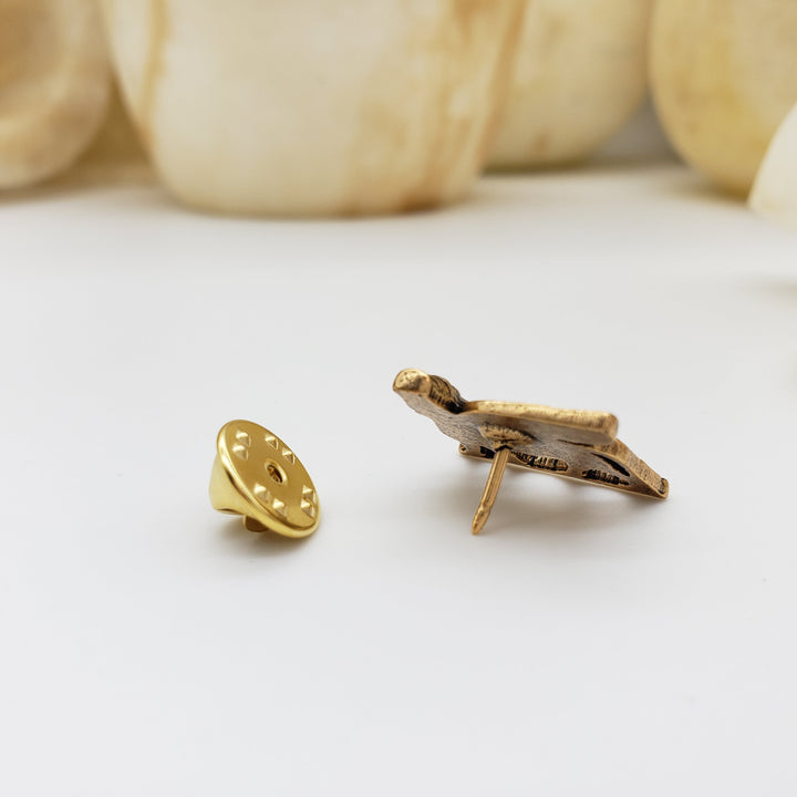 Lamassu Winged Bull Lapel Pin