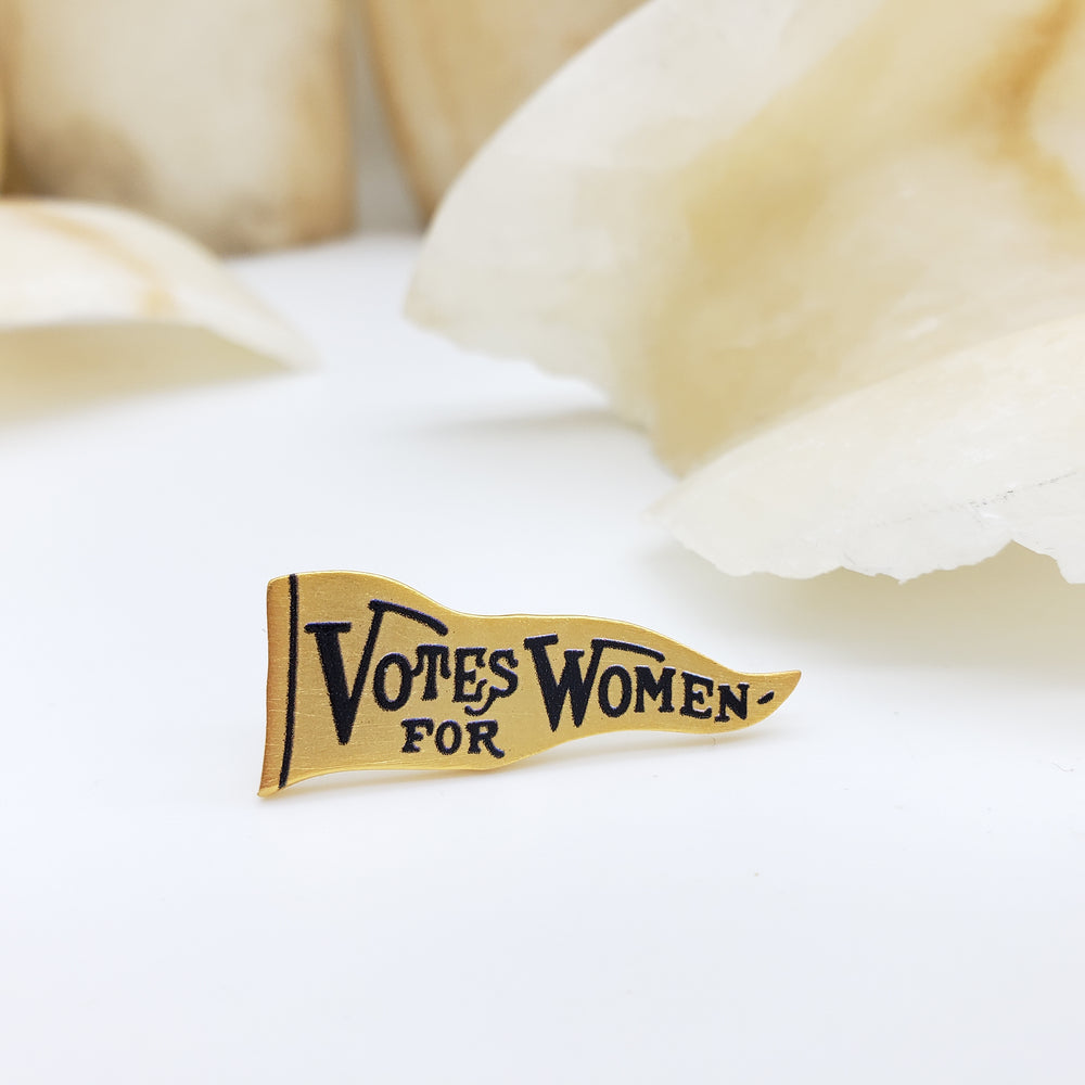 Votes for Women Lapel Pin
