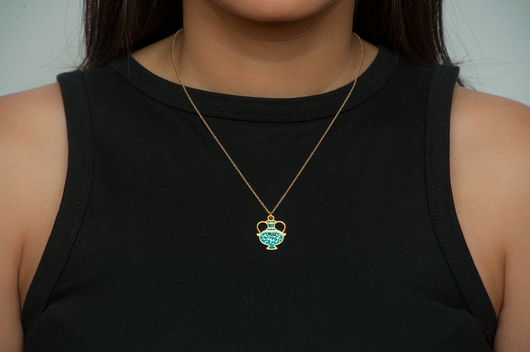 Amphora Pendant Necklace