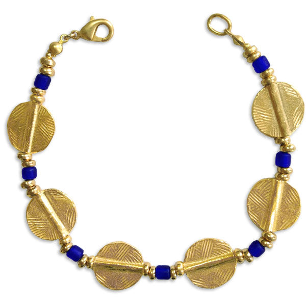 Akan Disc Bracelet
