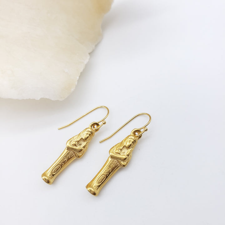 Egyptian Mummy Earrings