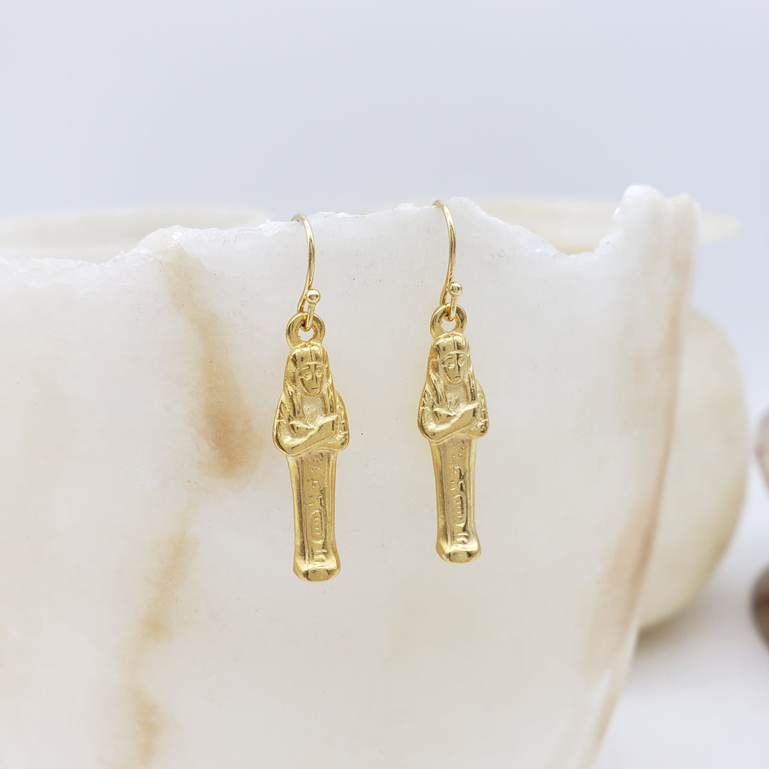 Egyptian Mummy Earrings