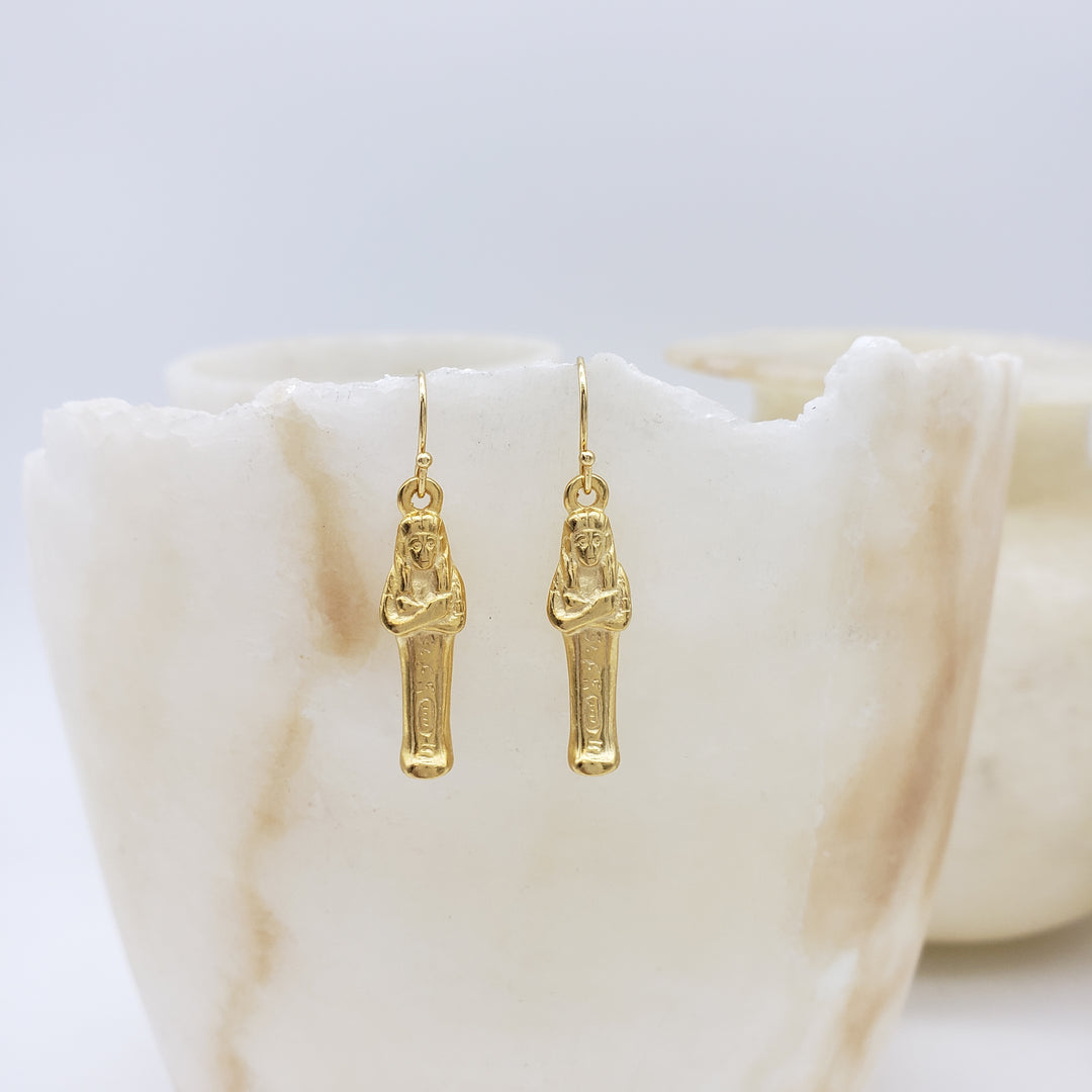 Egyptian Mummy Earrings