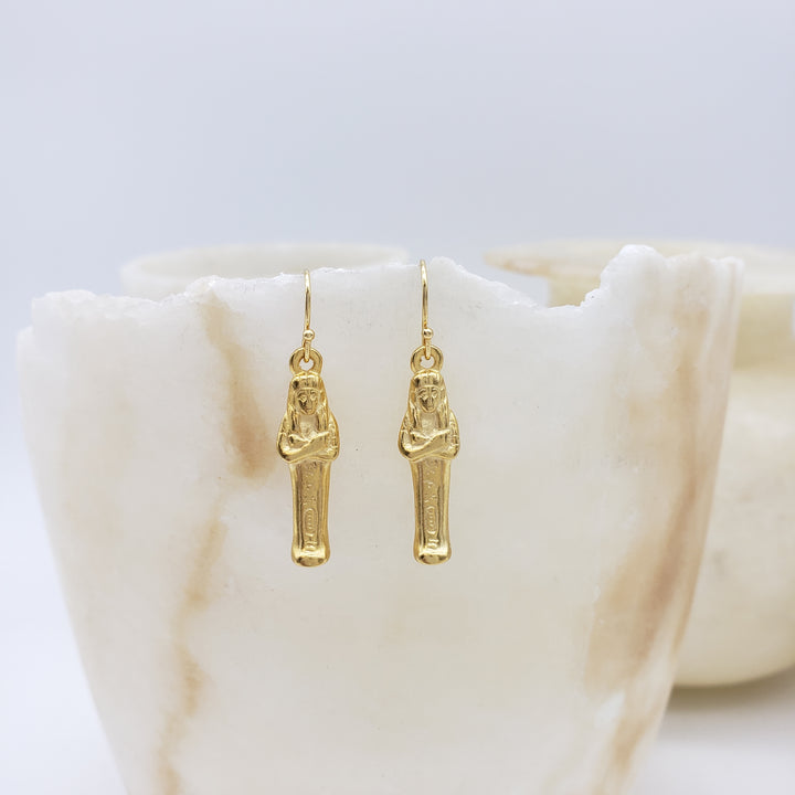 Egyptian Mummy Earrings