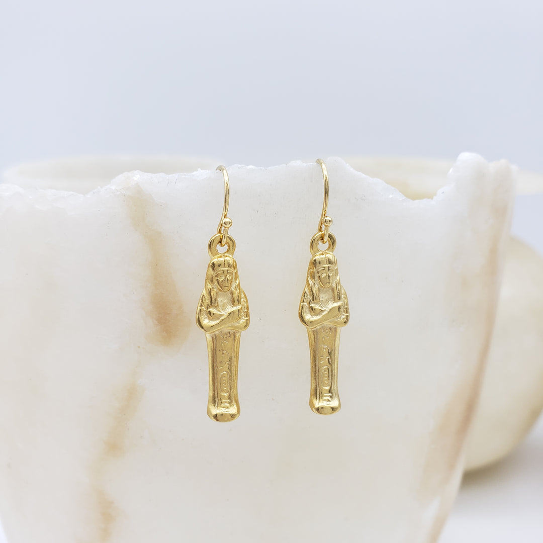Egyptian Mummy Earrings
