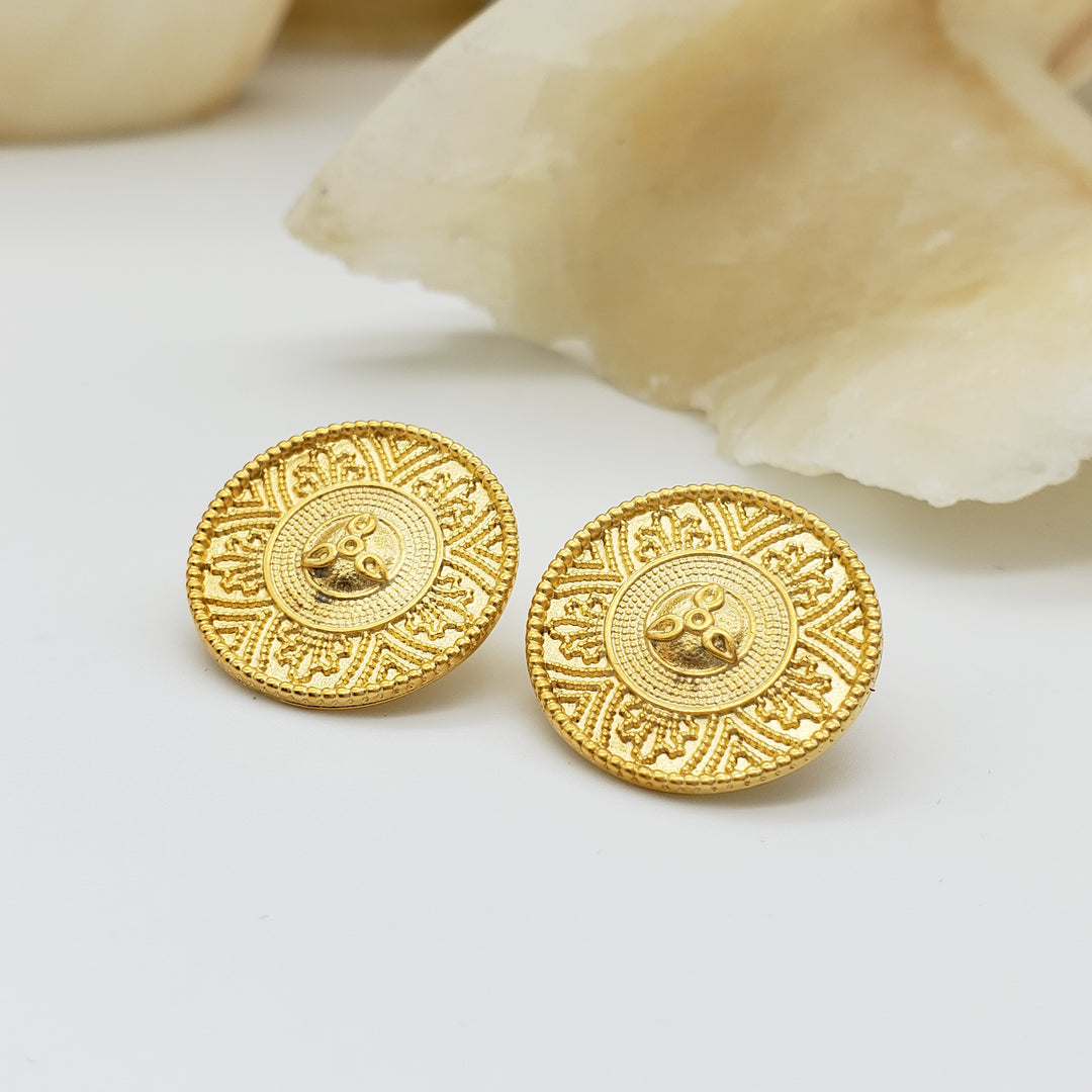 Etruscan Revival Post Earrings