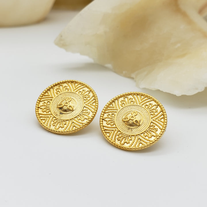 Etruscan Revival Post Earrings