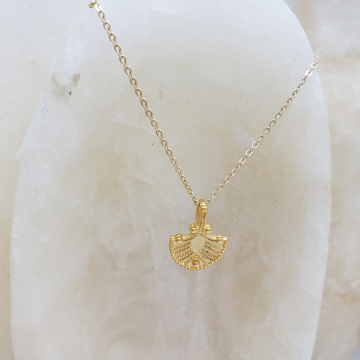 Petite Etruscan Revival Pendant