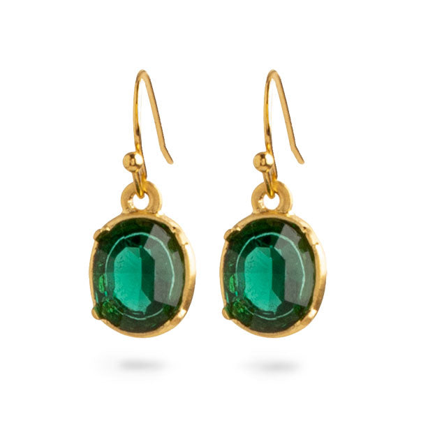 Tiffany Inspired 'Emerald' Earrings