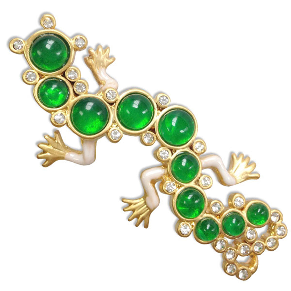 Simon le Bonさまハンドメイドアクセサリー Elizabethan Salamander Brooch – Museum Reproductions
