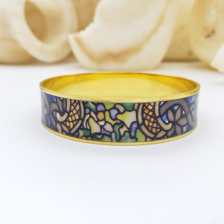 Tiffany Rose Window Bangle