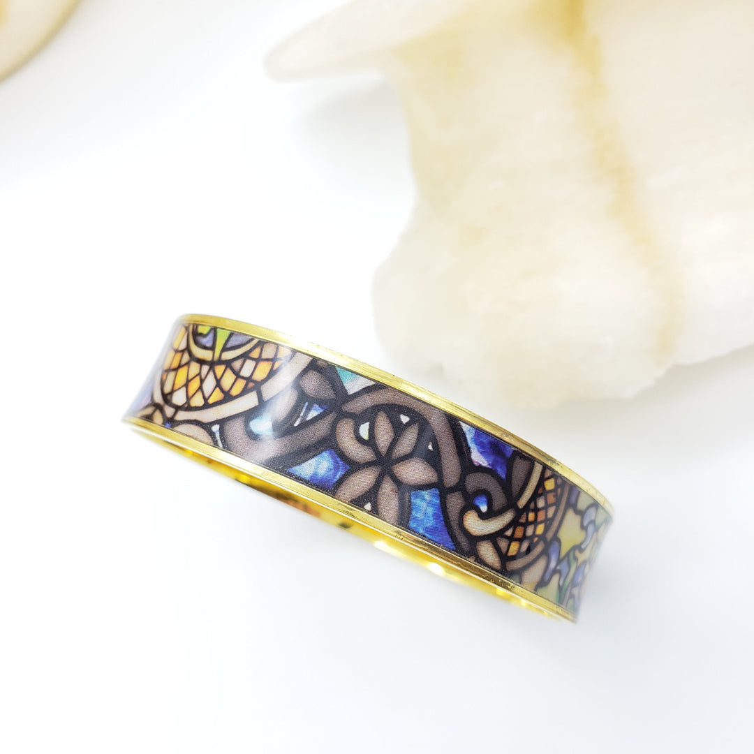 Tiffany Rose Window Bangle