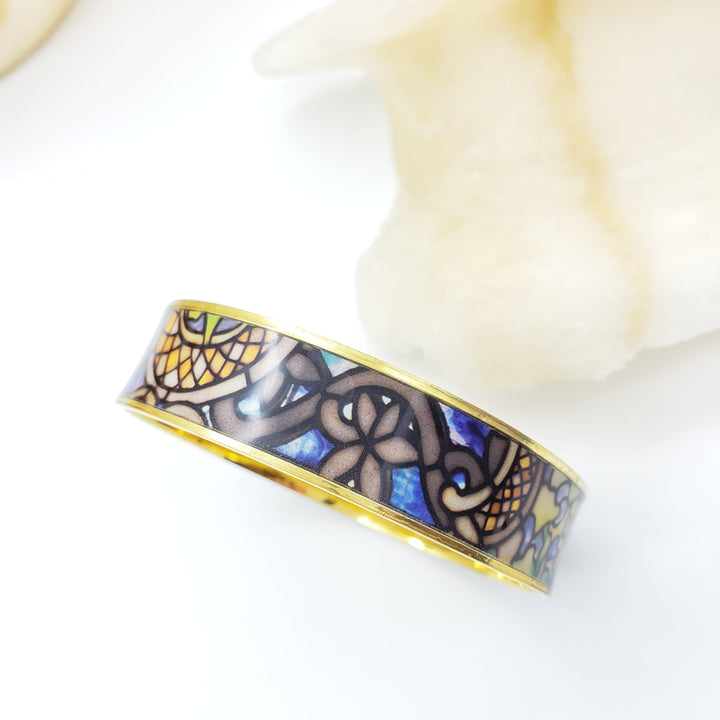 Tiffany Rose Window Bangle
