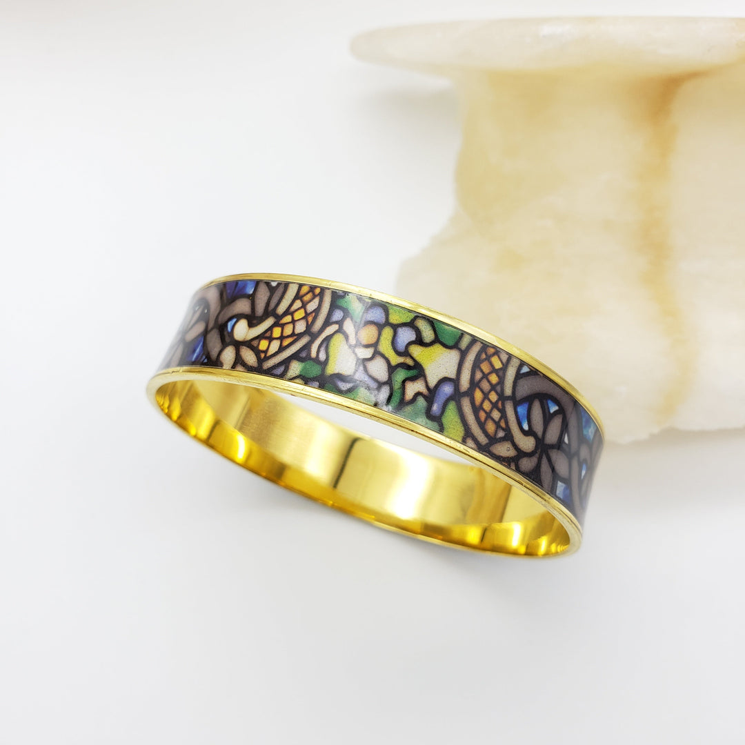 Tiffany Rose Window Bangle