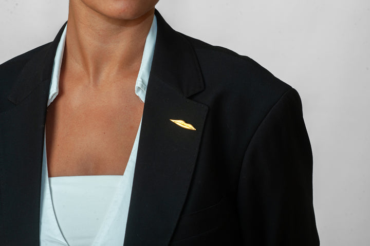 Man Ray Lip Lapel Pin