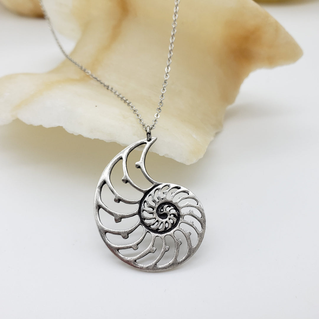 Nautilus Shell Pendant