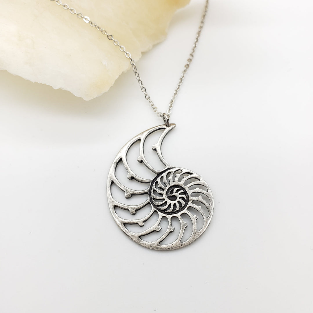 Nautilus Shell Pendant
