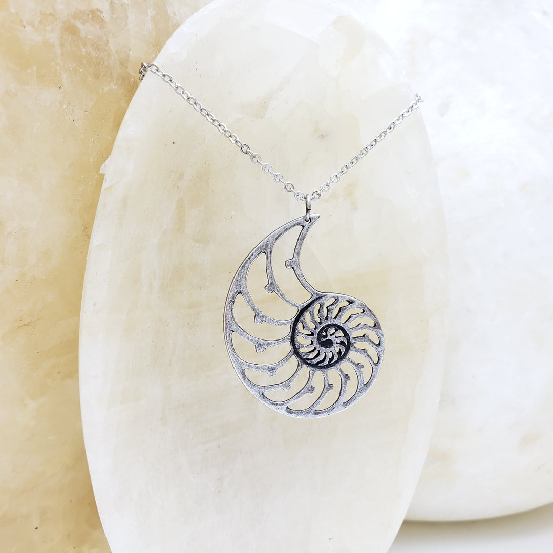 Nautilus Shell Pendant
