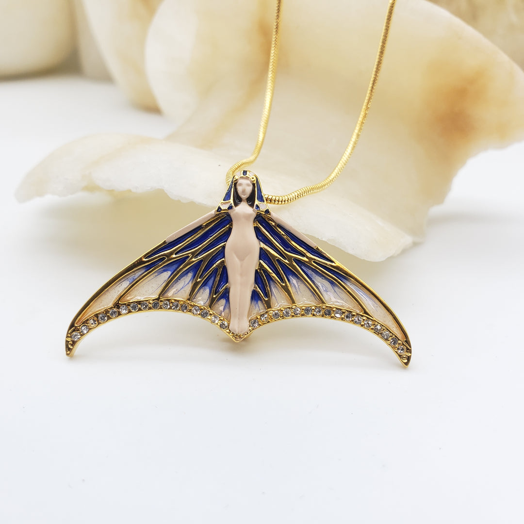 Winged Nymph Pin Pendant/ Brooch