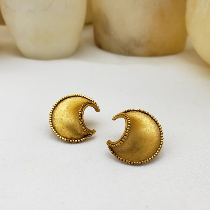 African Crescent Earrings