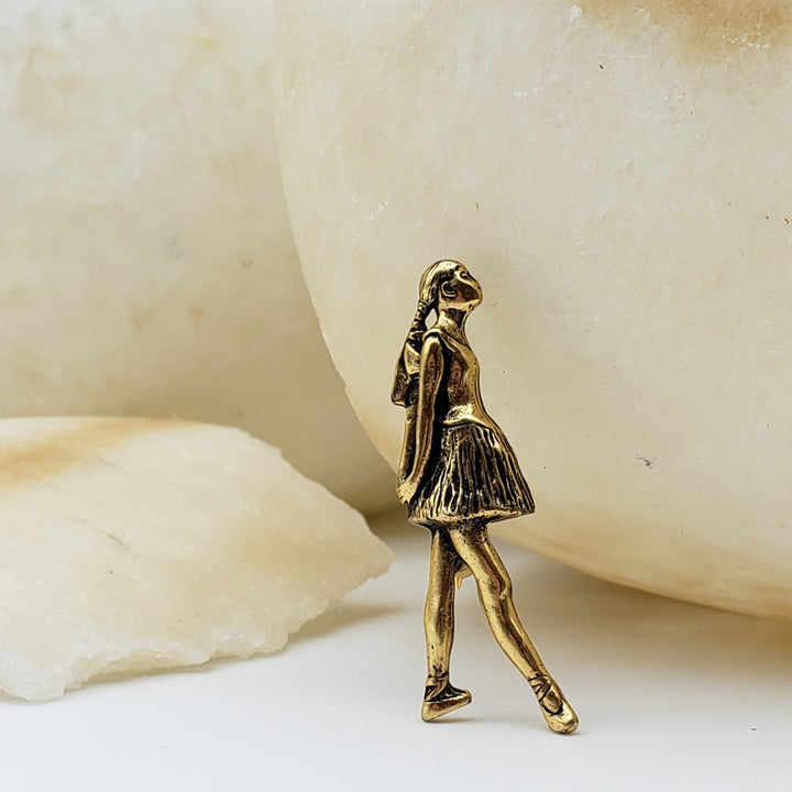 La Petite Danseuse Brooch - Edgar Degas Inspired