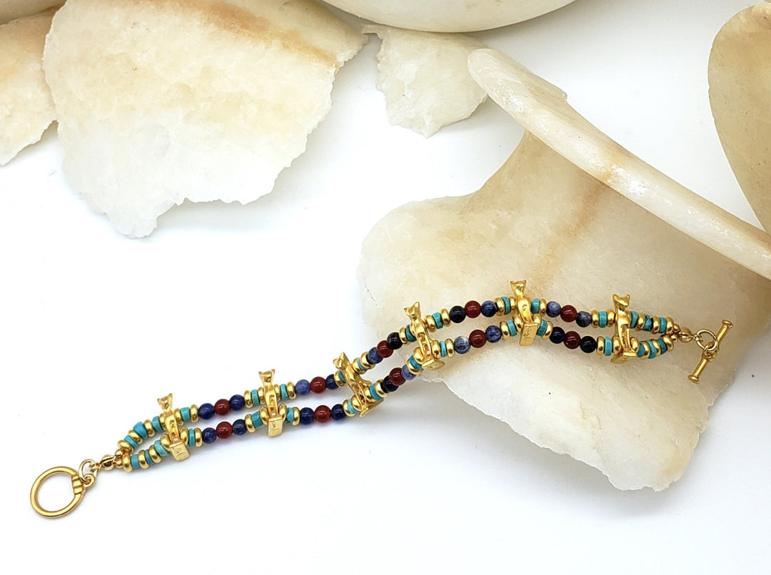 Bastet Cat Bracelet