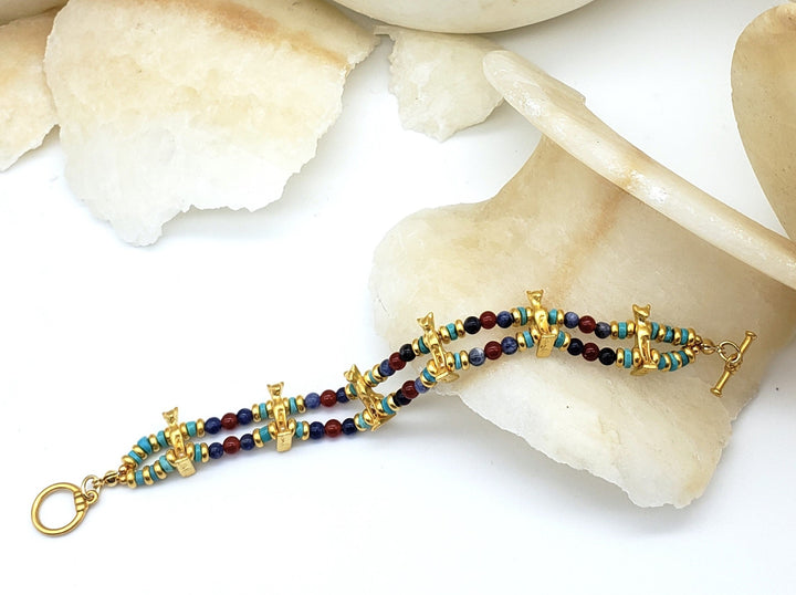 Bastet Cat Bracelet