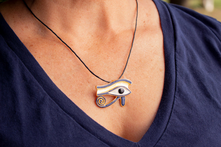 Eye of Horus Brooch/Pendant