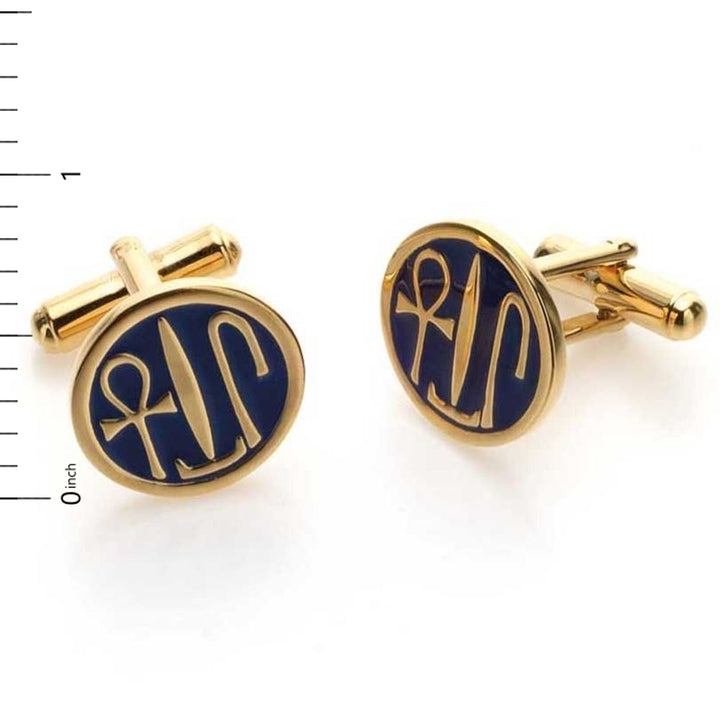Life, Health and Prosperity Egyptian Cufflinks