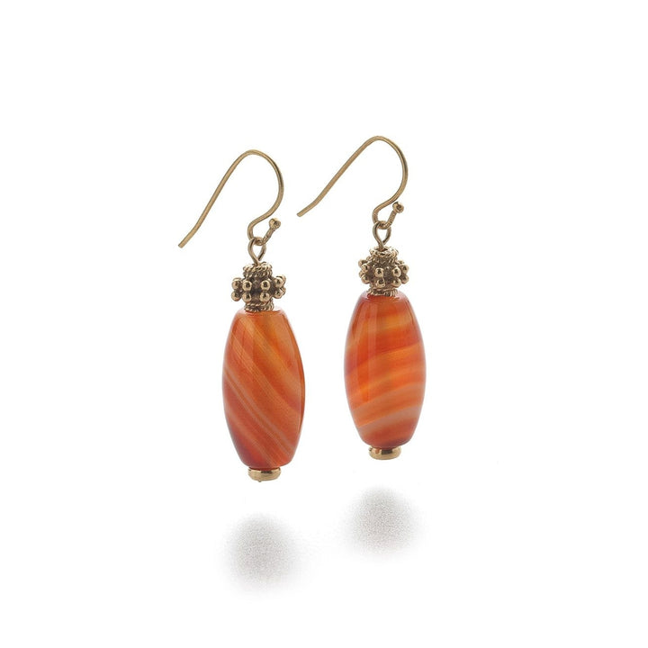 Banded Agate Earrings