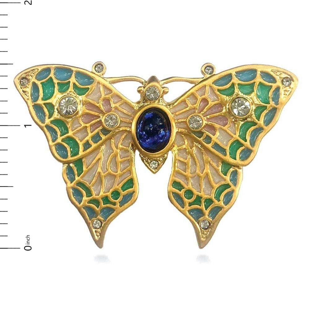 Jeweled Butterfly Pin/Pendant