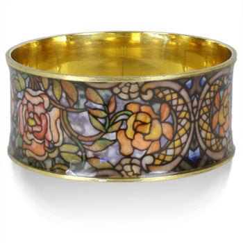 Tiffany Rose Window Bangle