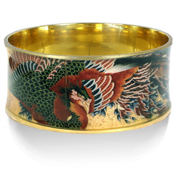 Hokusai Phoenix Bangle