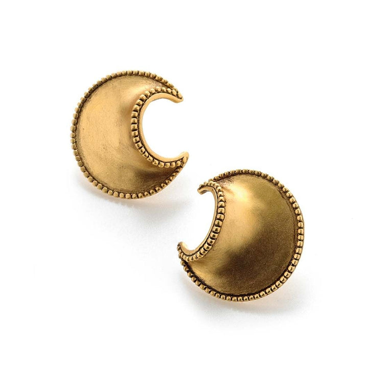 African Crescent Earrings