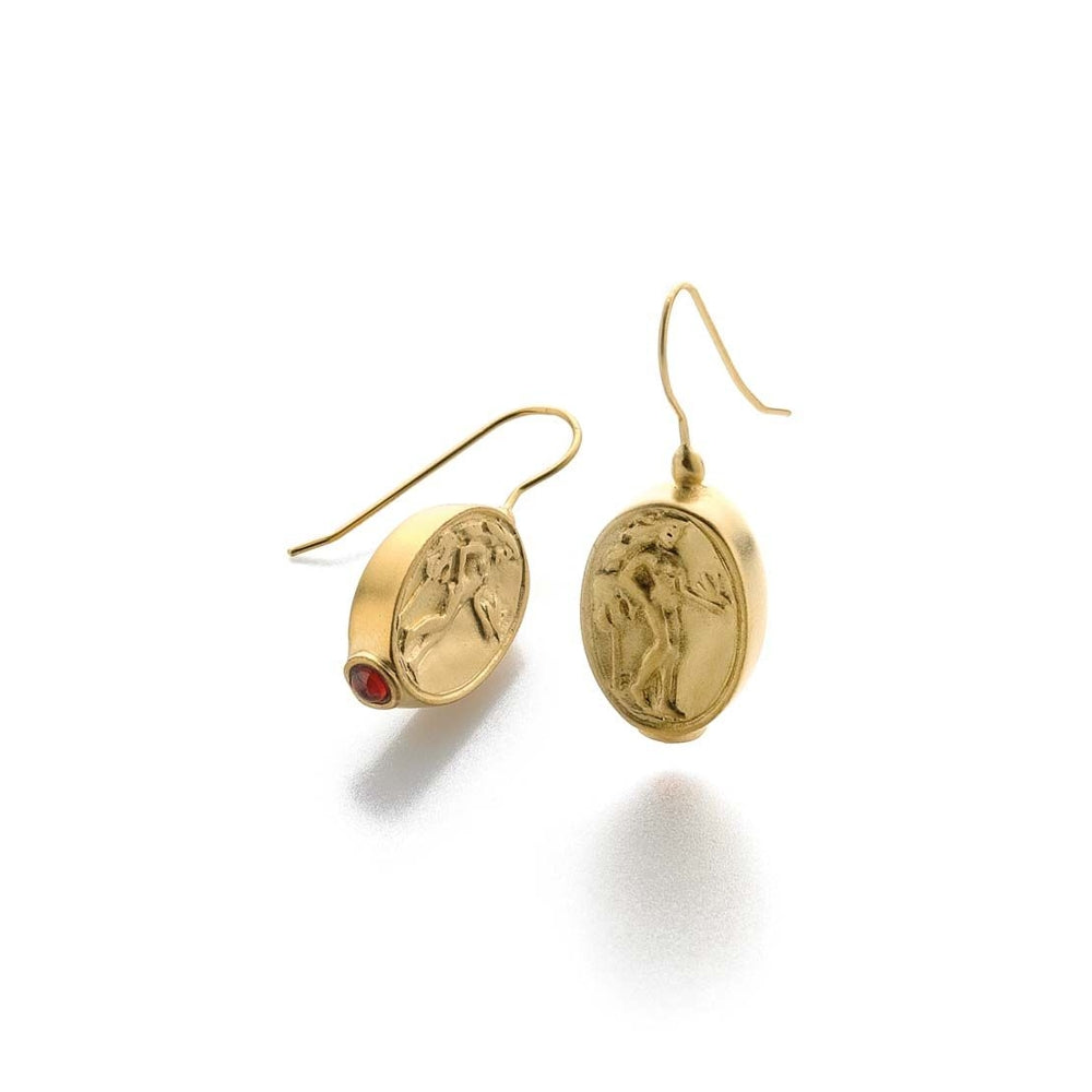 Aphrodite Coin Earrings