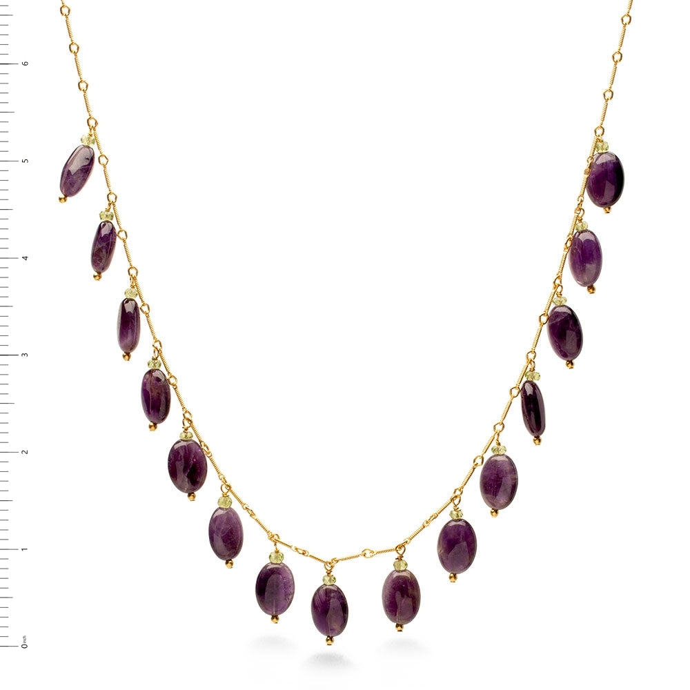 Classical Amethyst Necklace