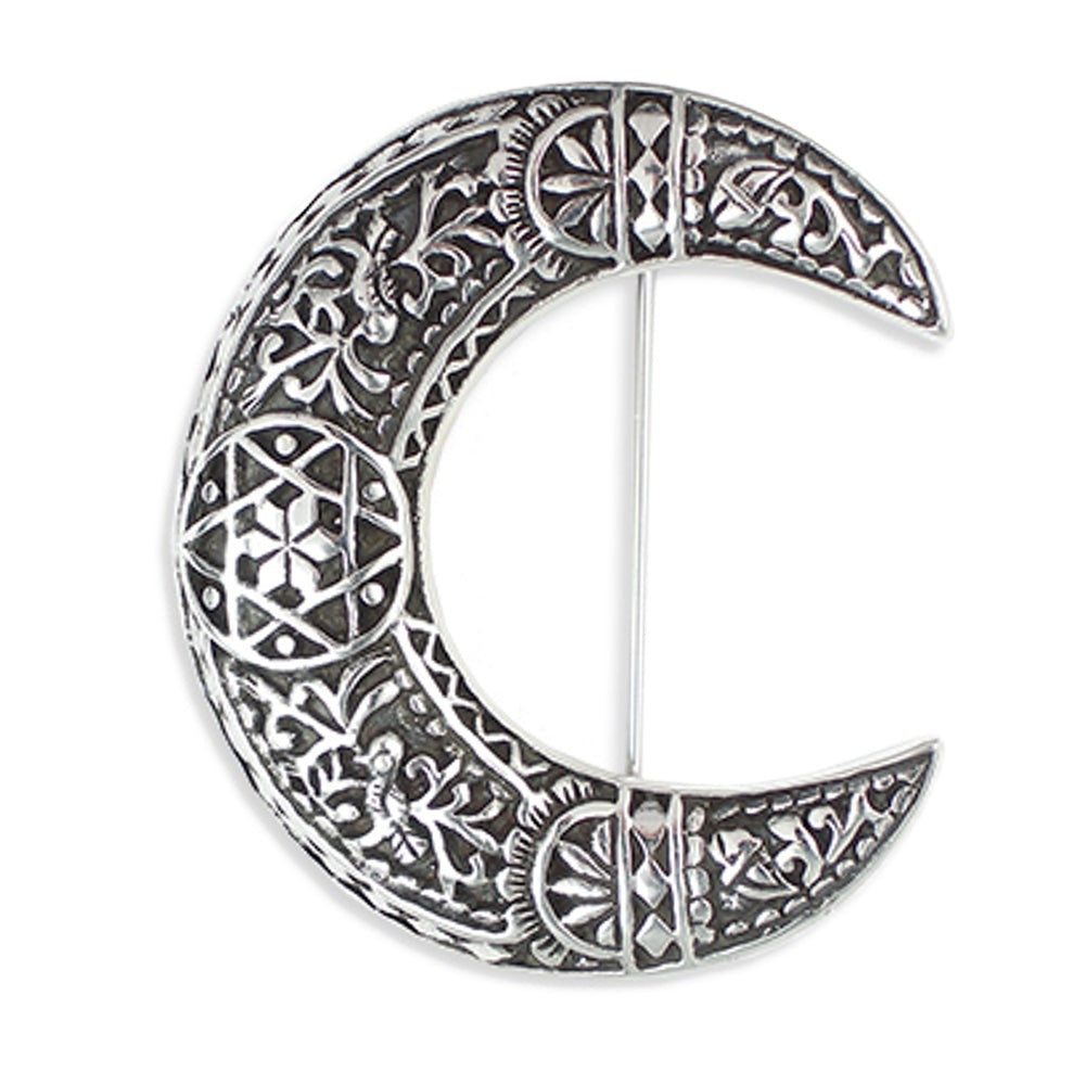 Crescent Brooch