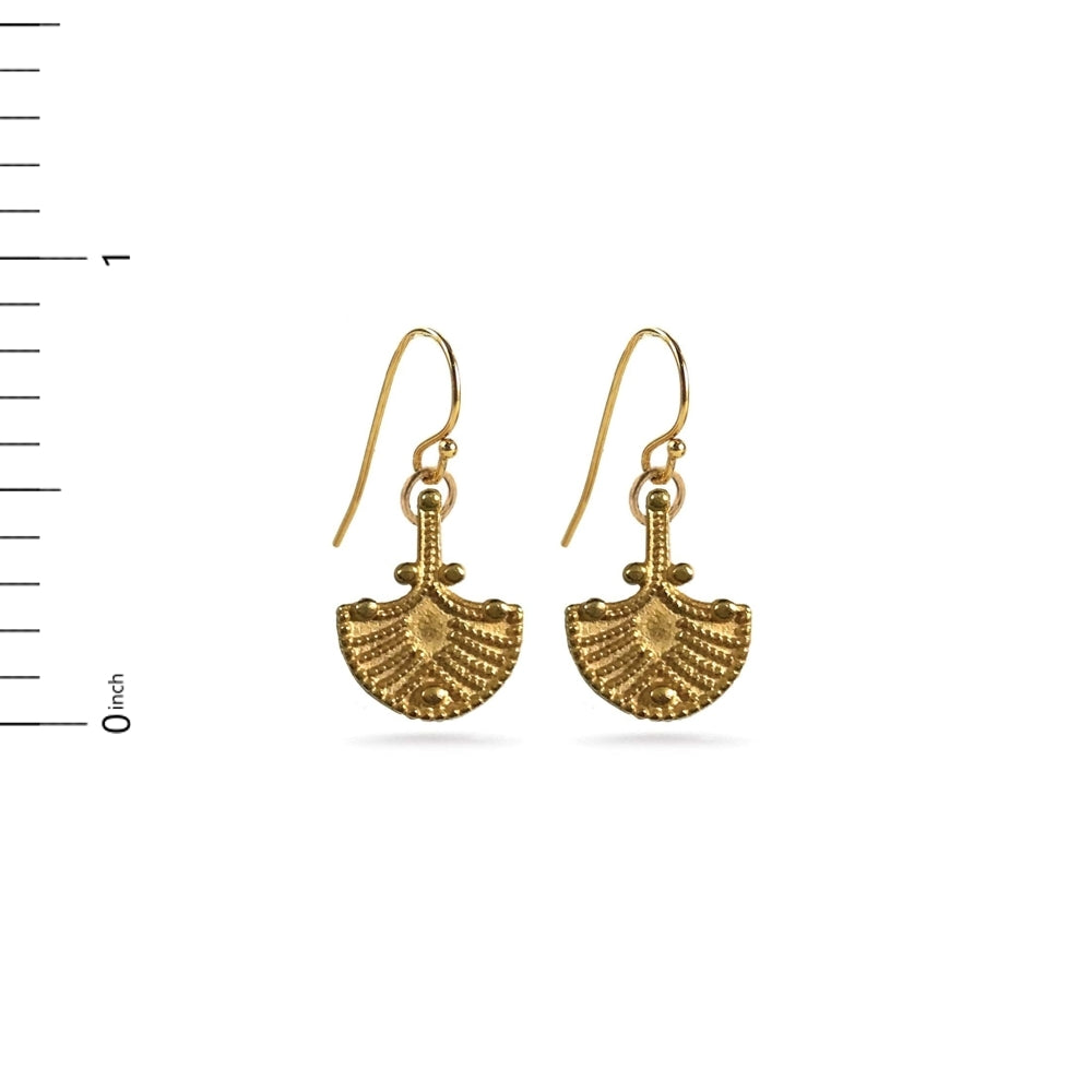 Etruscan Revival Petite Earrings