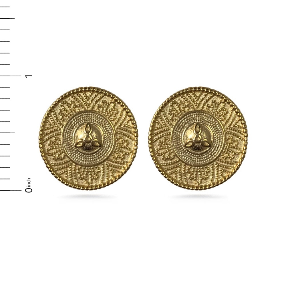 Etruscan Revival Post Earrings