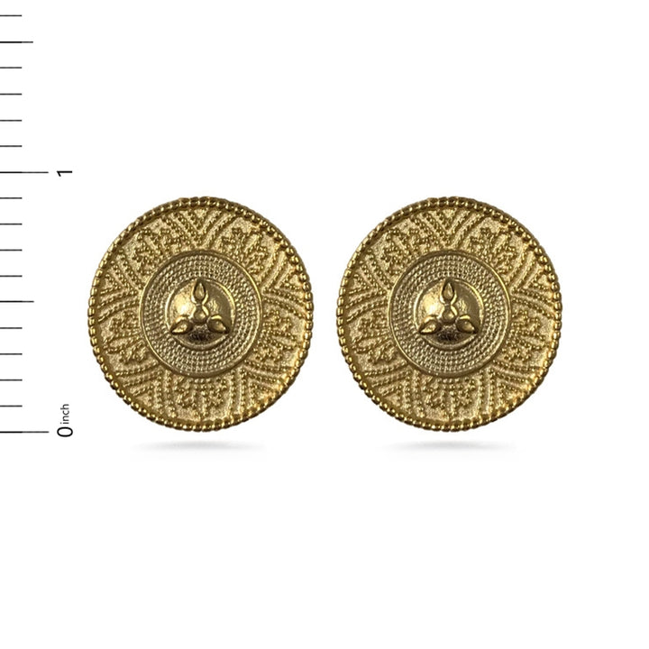 Etruscan Revival Post Earrings