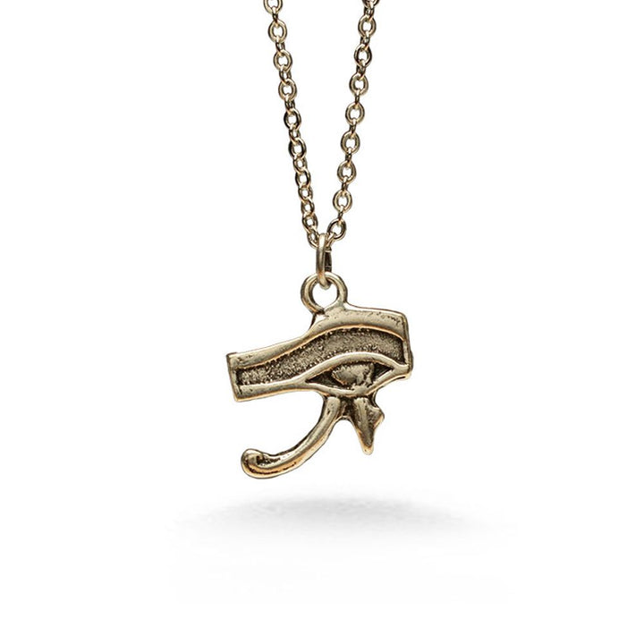 Eye of Horus pendant, 18" Antique Silver Finish