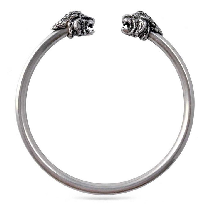 Lion Head Cuff Bangle