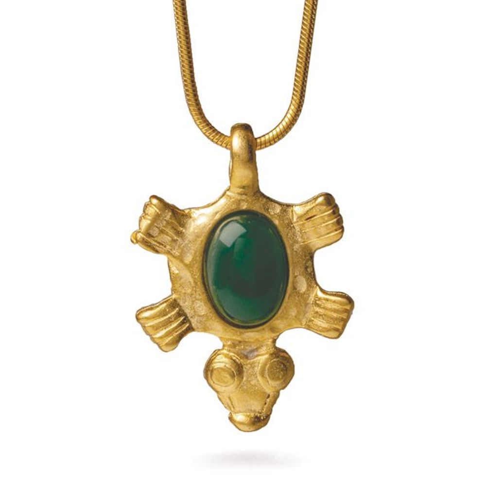 Pre-Columbian Turtle Pendant