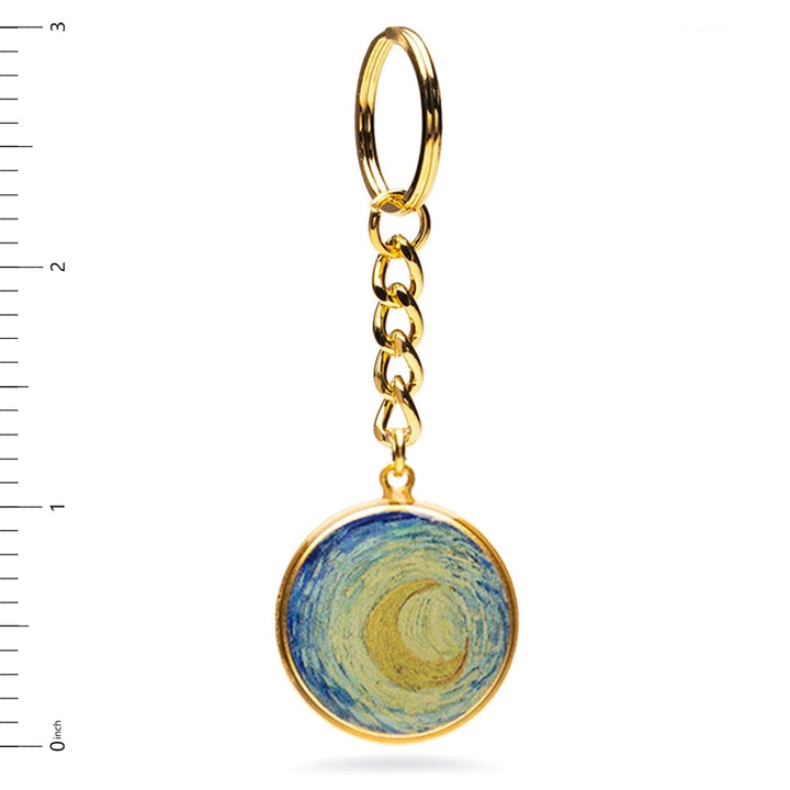 Van Gogh Starry Night Key Chain