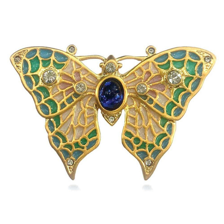 Jeweled Butterfly Pin/Pendant